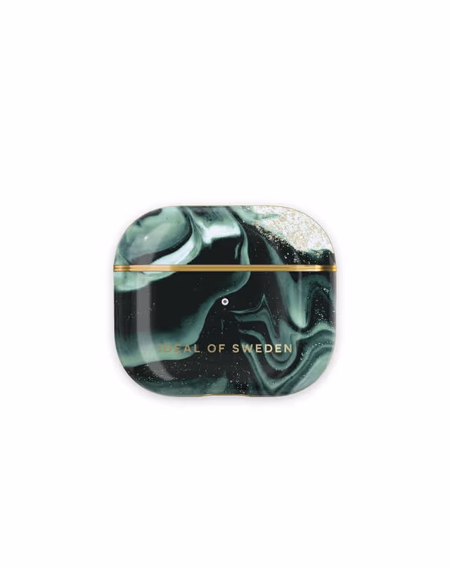 Printed AirPods Case Gen 3 Golden Olive Marb