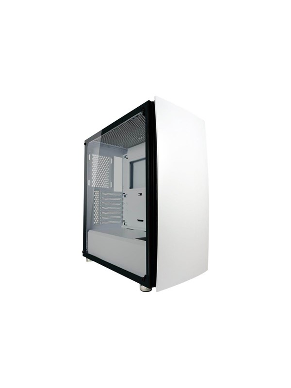 LC Power Gaming 713W Bright_Sail_X - Kabinett - Tower - Hvit