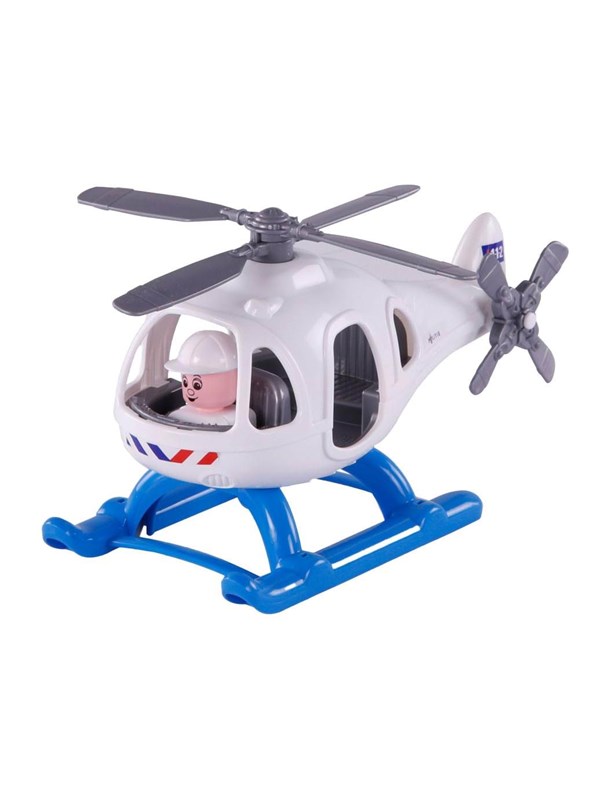 Cavallino Toys - Police Helicopter with Playing Figure 29.5cm