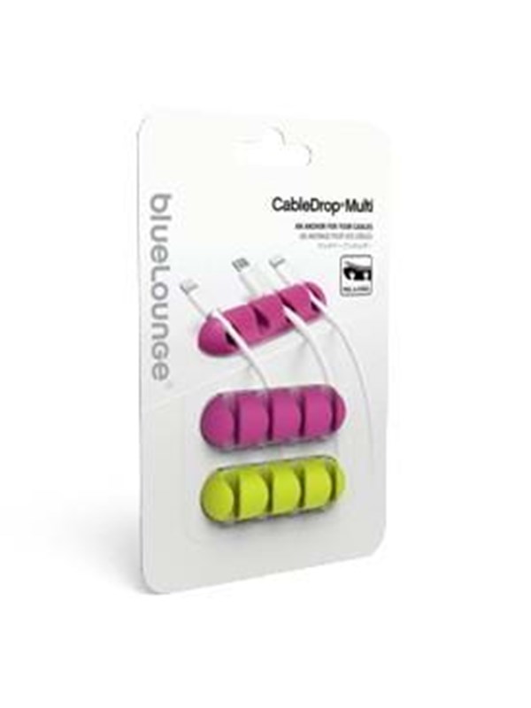 Bluelounge Design Bluelounge Cable Drop Multi - adhesive holder for