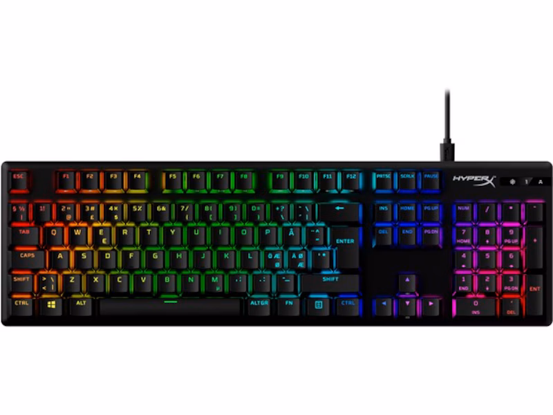 HyperX Alloy Origins PBT Gamingtastatur (sort)