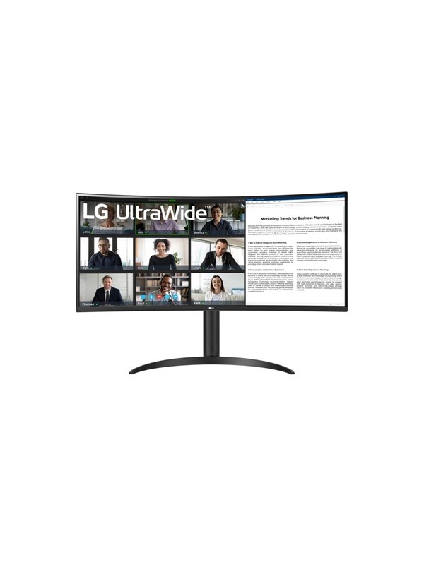 34" LG UltraWide 34WR55QK-B - 3440x1440 (UWQHD) - 100Hz - VA - 65W USB-C