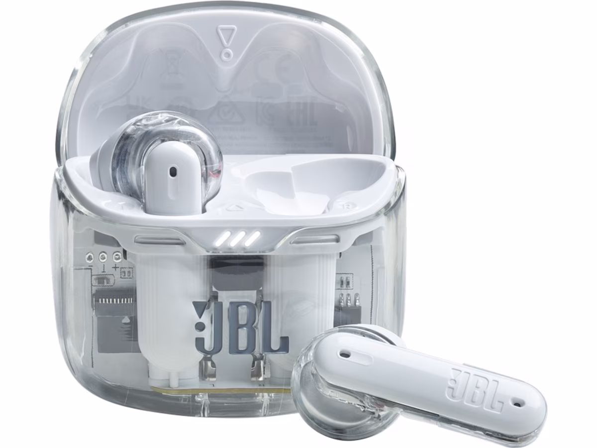 JBL Tune Flex Ghost Trådløse Ørepropper, In-Ear (hvit)
