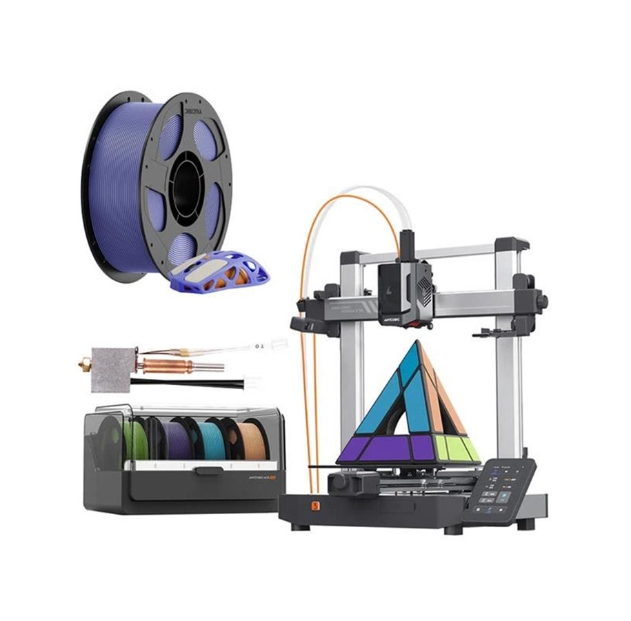 ANYCUBIC Kobra 3 V2 Combo 3D Printer with Hotend and Free Filament - 3D printer