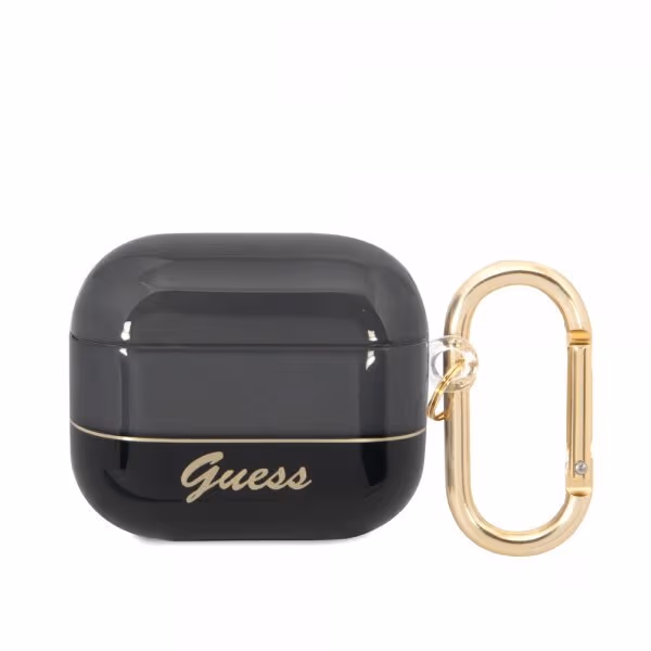 Guess AirPods 3 Deksel Translucent Svart