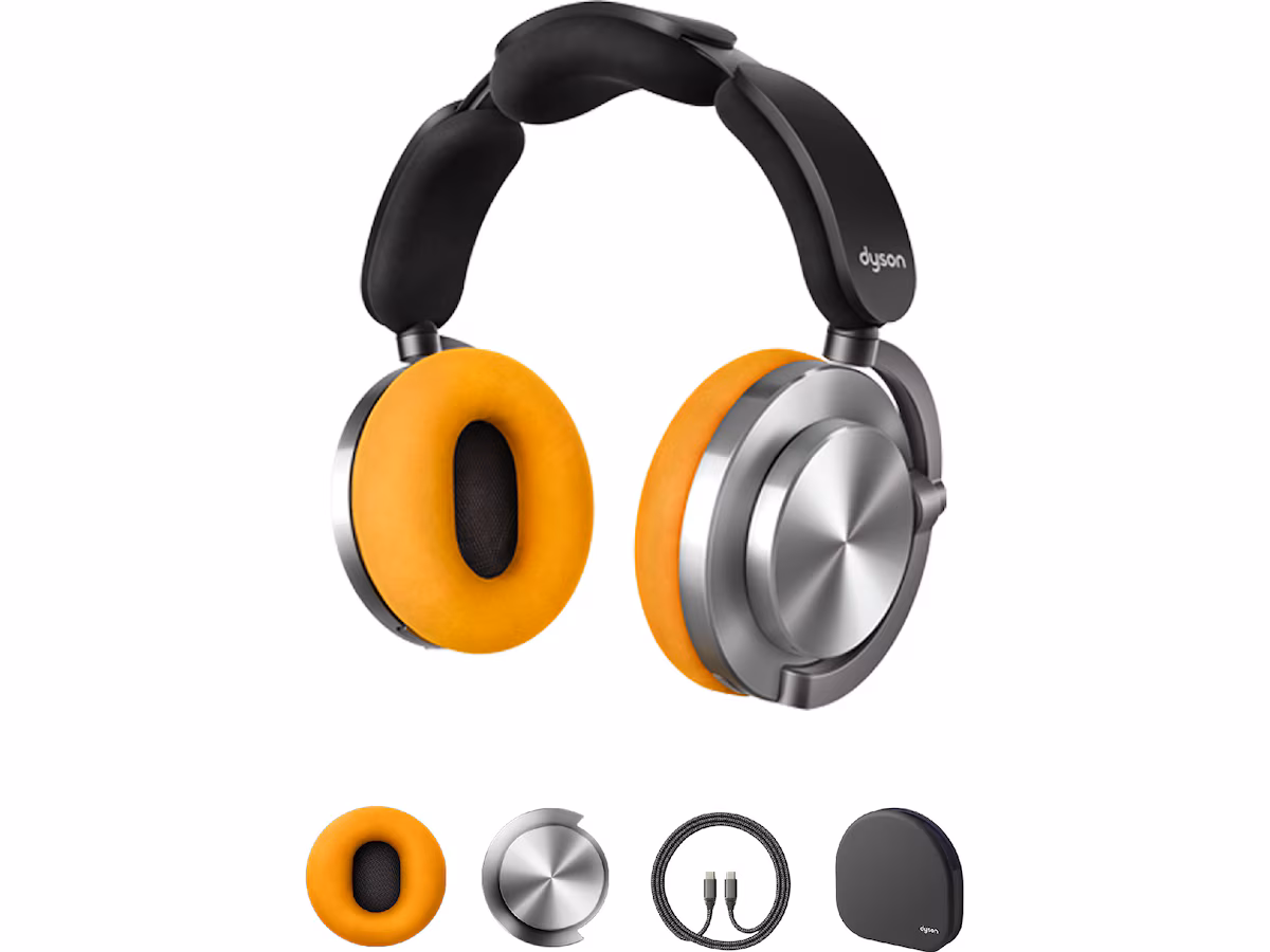 Dyson onTrac CNC Trådløse hodetelefoner, Over-Ear (aluminium) -B-Grade