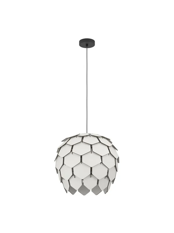 EGLO MATTANZA PENDEL Ø495 E27 GRÅ
