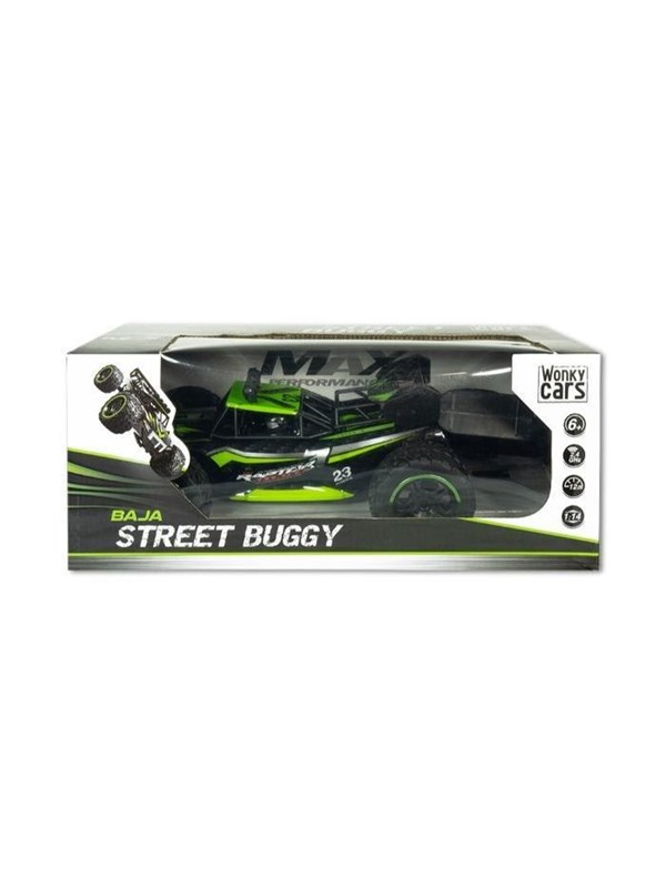 Pirox Baja Street Buggy 1:14 12 km/h - 2.4 GHz - Green/Black