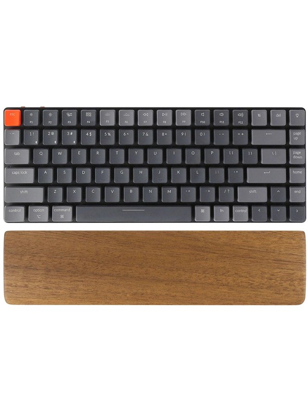 Keychron Walnut Wood Palmrest for K3 / K7 - Håndleddsstøtte - Brun