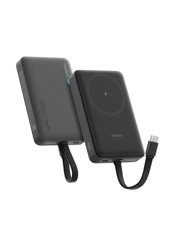 CUKTECH CP132ML MagSafe Compatible Nødlader - Svart - 10000 mAh