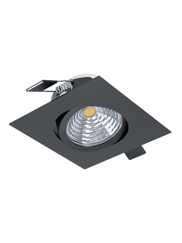 EGLO SALICETO recessed spotlight LED 6W 2700K black