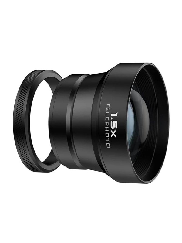 Freewell Telephoto Lens 1.5x for FUJI X1000VI/X100V - Black