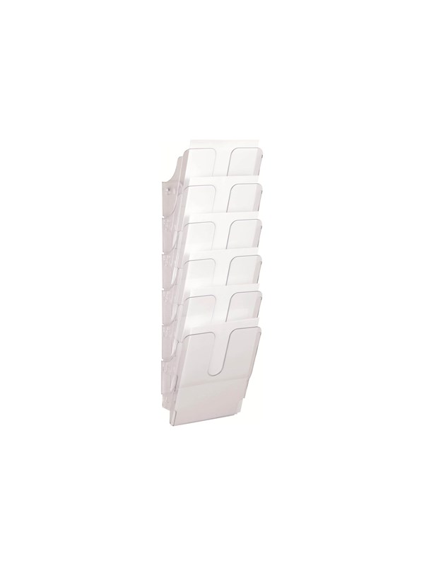DURABLE Brosjyrestativ for vegg FLEXIPLUS 6 A4 stående