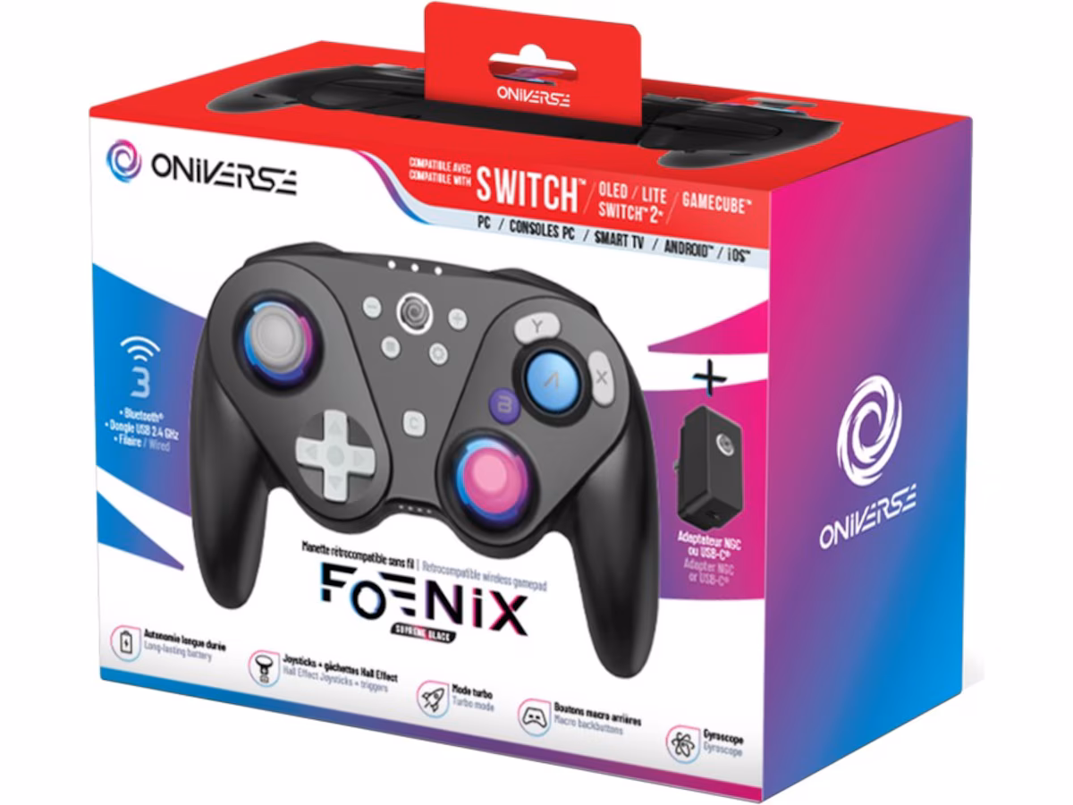 Oniverse ONICTR3-SWI2-PRPL - Wired Controller - Android