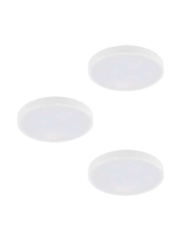 EGLO TAROUT base cabinet spots LED 3x1.5W white 3-pack
