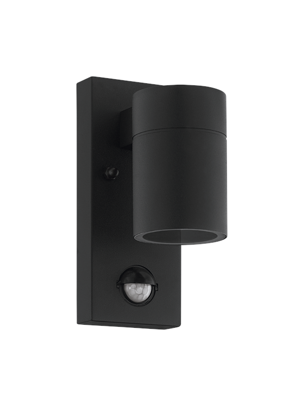 EGLO RIGA 5 outdoor wall lamp with sensor chrome