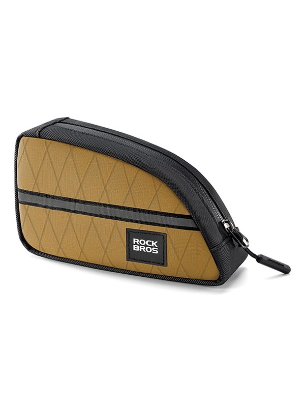 Rockbros Triangle Bike Frame Bag 0.8l - Brown