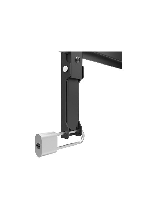 Multibrackets M mounting component - for whiteboard - tilt &amp; roll anti-theft - black - Max - recommended for