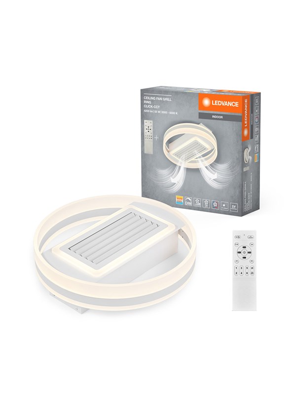 Osram Ceiling Fan Grill Ring 55W CCT white