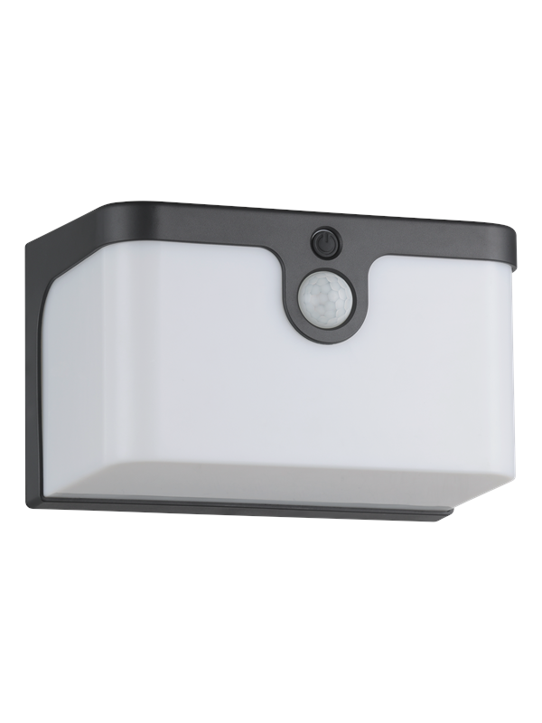 EGLO CROARA outdoor wall lamp solar cell anthracite