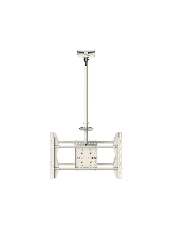 Multibrackets M Public Ceilingmount Large Back to Back White 3000 - Max 60 kg - recommended for 70"