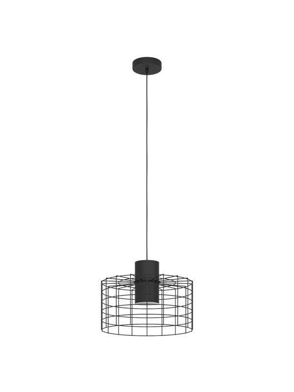 EGLO MILLIGAN pendant light Ø380 mm black