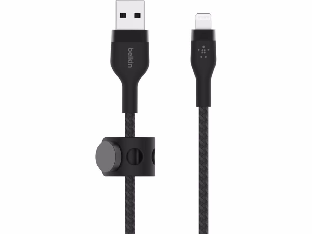 Belkin USB-A til Lightning kabel 1m (sort)