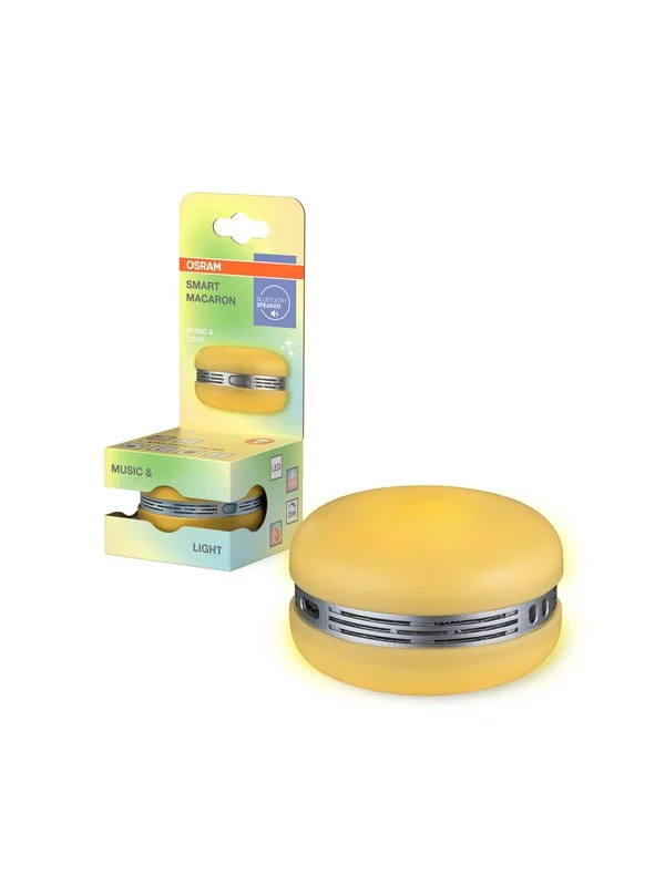 Osram SMART+ BT Speaker &amp; Light Macaron RGB gul