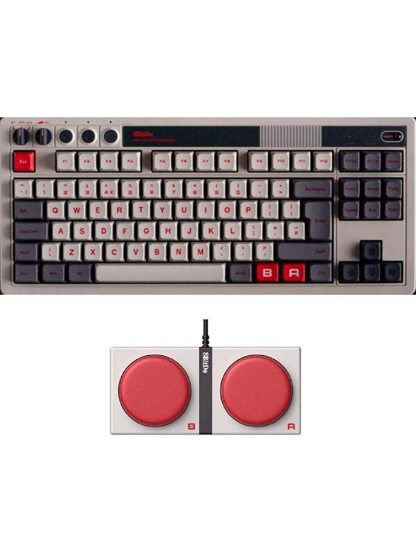 8BitDo Retro Mechanical Keyboard (N Edition) - Engelsk (Storbritannia)