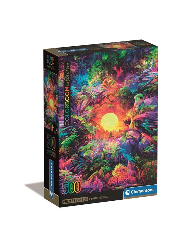 Clementoni Colourbloom Psychedelic Jungle (500)
