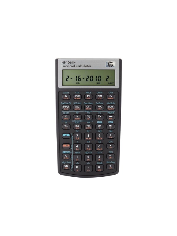 HP 10bII+ - 12-digit LCD - Financial functions