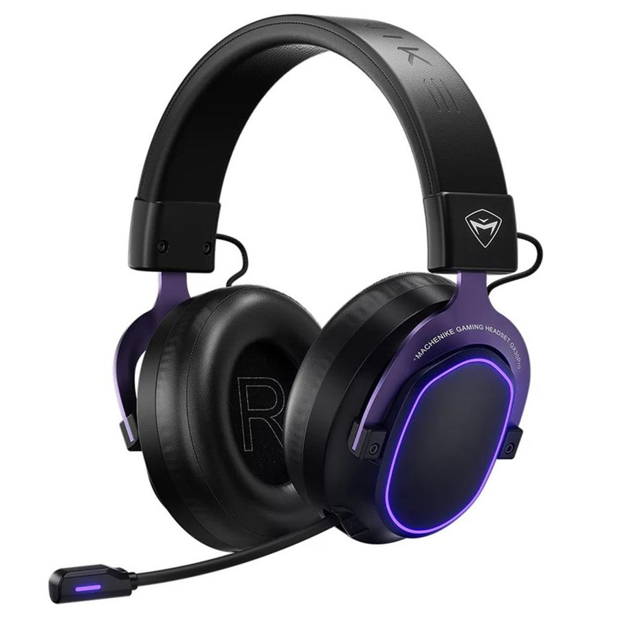 Machenike GX30PRO Wireless Gaming On-Ear Headphones - Black