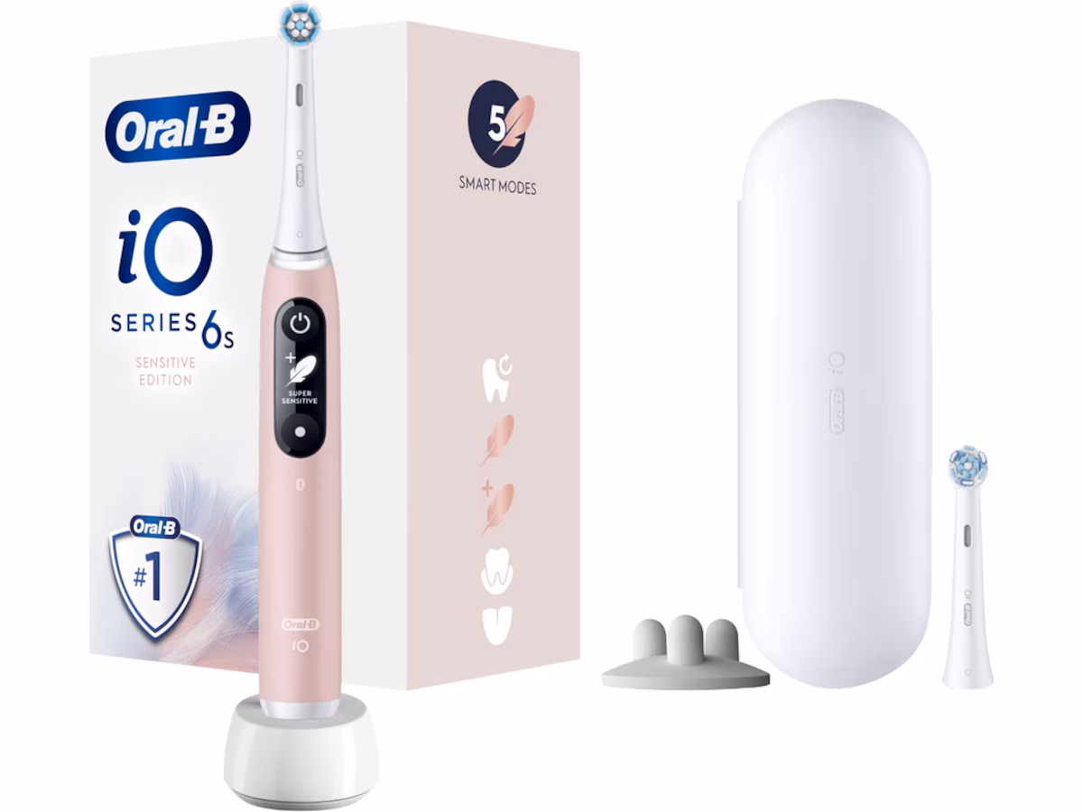 Oral-B iO 6S Elektrisk Tannbørste (rosa)