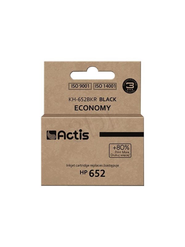 Actis standard KH-652BKR - remanufactured - ink cartridge (alternative for: HP 652 HP F6V25AE)