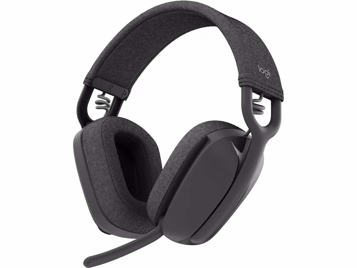 Logitech Zone Vibe 100 trådløst headset (grafittgrå)