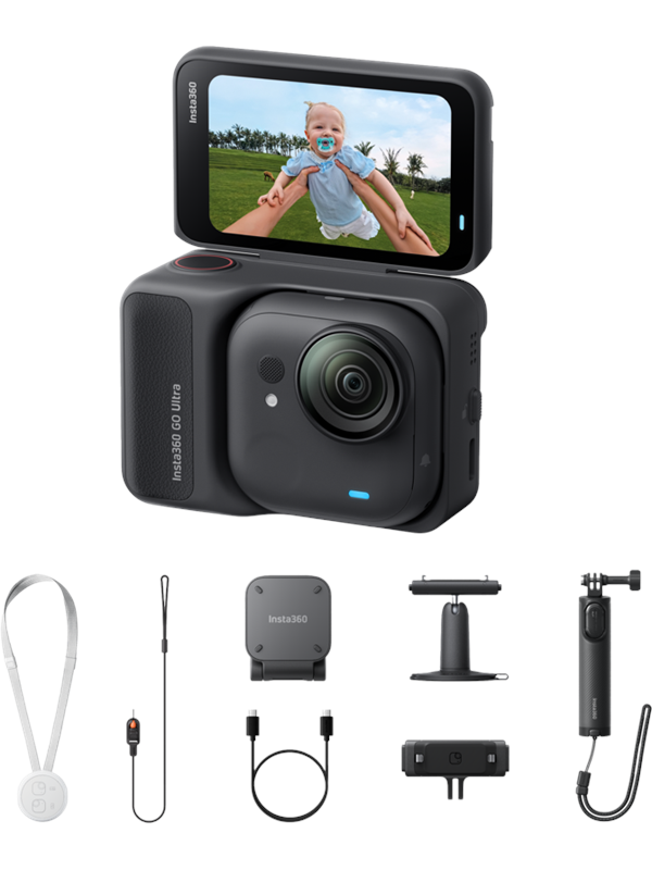 Insta360 GO Ultra Creator Bundle - Midnight Black