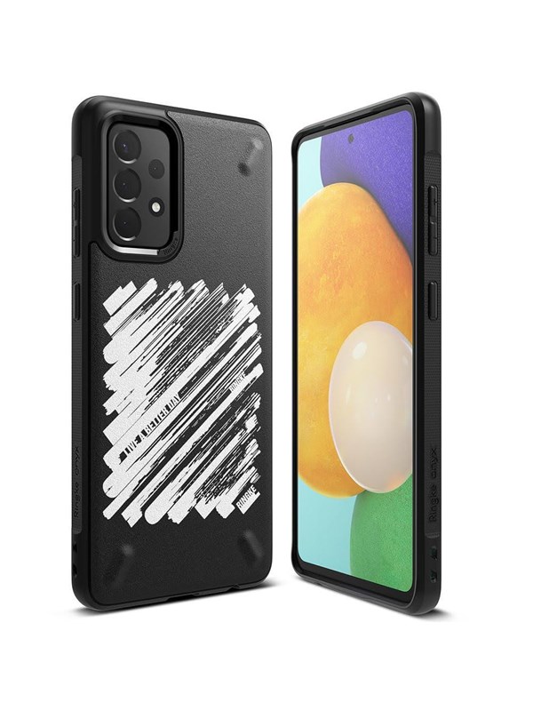 Ringke Onyx Design Rugged Case Cover for Samsung Galaxy A72 4G Black (Paint) (OXSG0047)