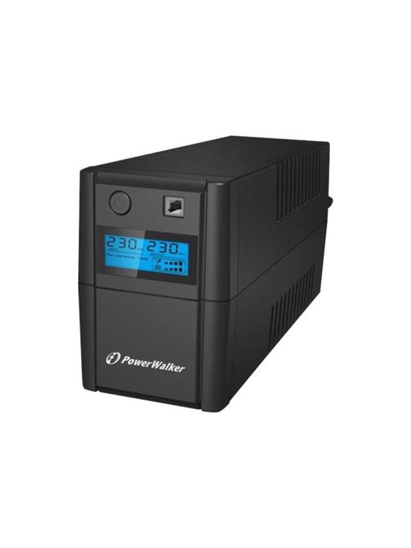 BlueWalker 10120091 - PowerWalker VI SHL - 650VA/360W - Line Interactive UPS