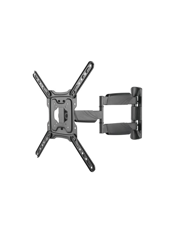 Deltaco Full-motion 3-way wall 23"-55" 75x75-400x400 mm - Max 35 kg - recommended for 55"