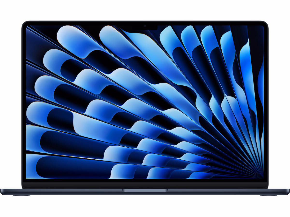 MacBook Air 15" M5 (2026) 1TB (midnatt)