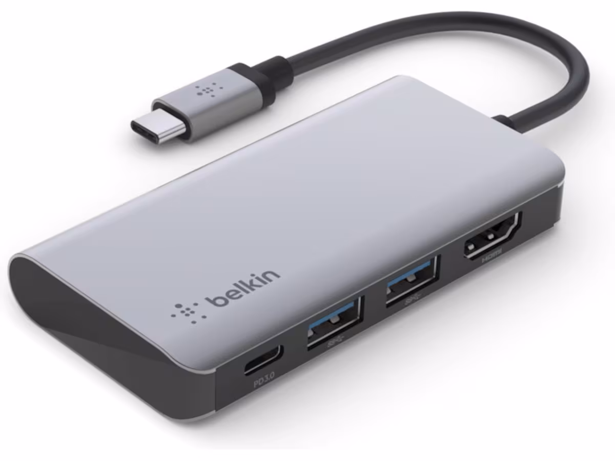 Belkin Connect 4-i-1 Multiport Adapter