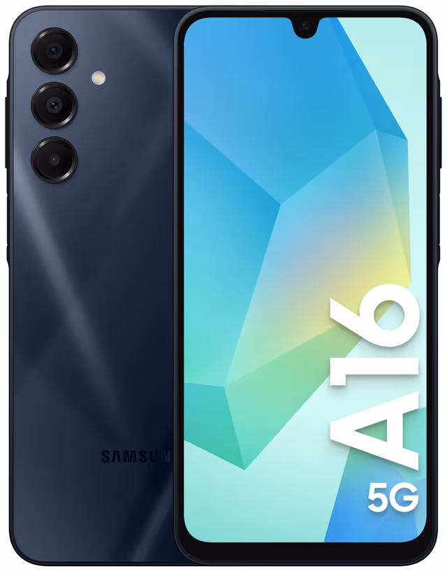 Samsung Galaxy A16 5G smarttelefon 4/128GB (sort)