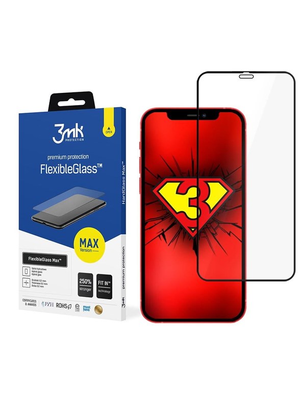 3mk FlexibleGlass Max™ hybrid glass for iPhone 12 Pro Max