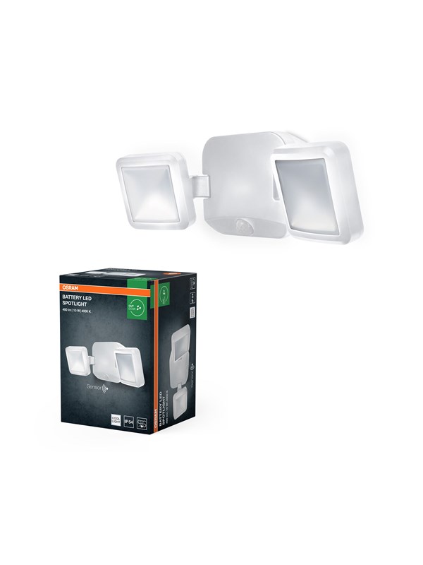 Osram Battery LED Spot Double 480lm 10W/840 332mm white