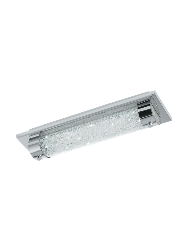 EGLO TOLORICO wall/ceiling lamp 350 mm chrome/crystal