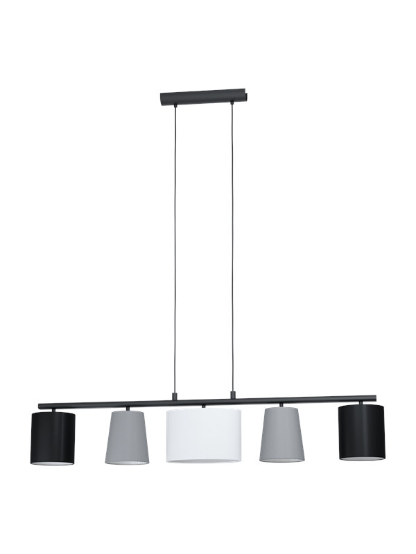 EGLO ALMEIDA 1 long table pendant black