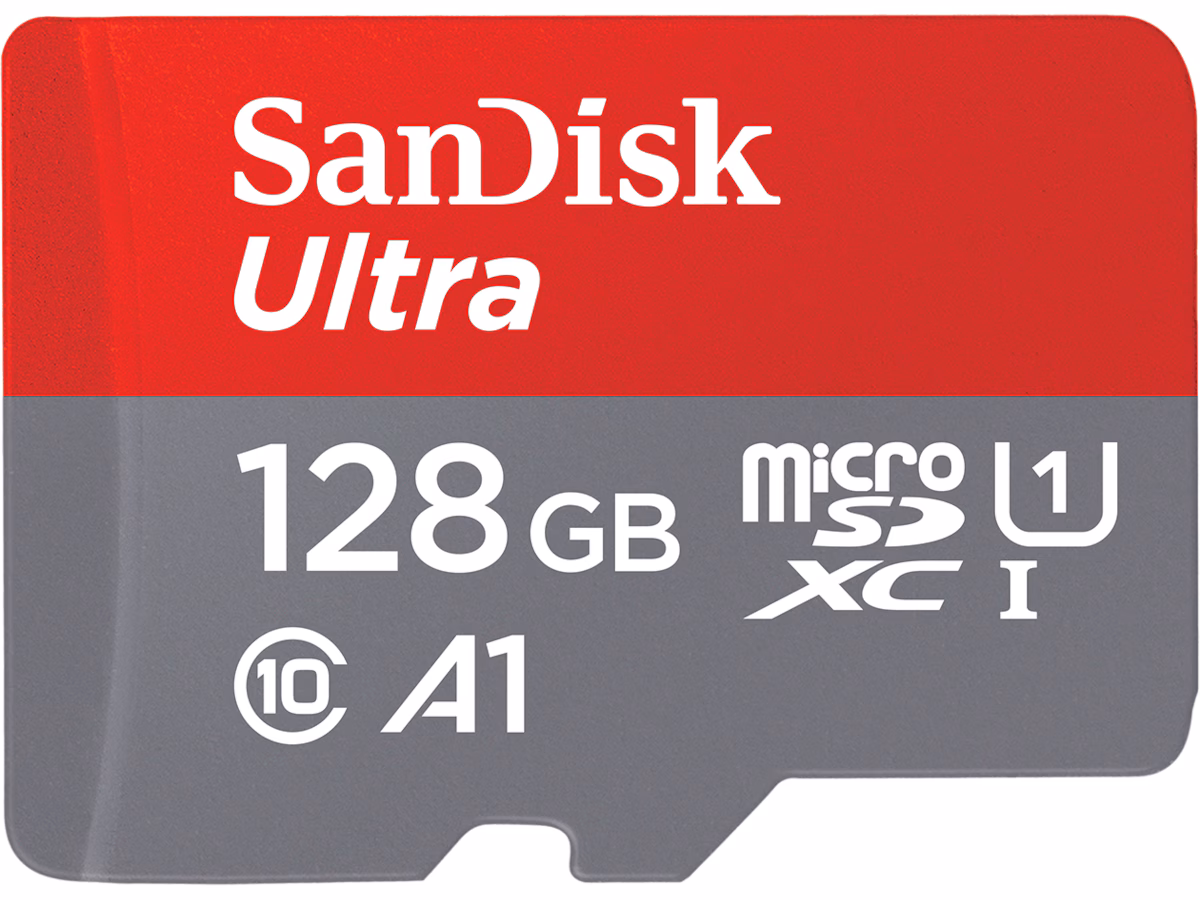 SanDisk Ultra microSDXC 128GB + SD Adapter