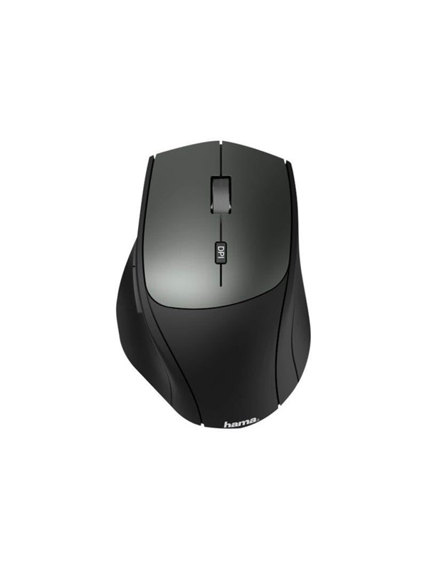 Hama MW-600 - mouse - black anthracite - Mus - Optisk - 6 - Svart