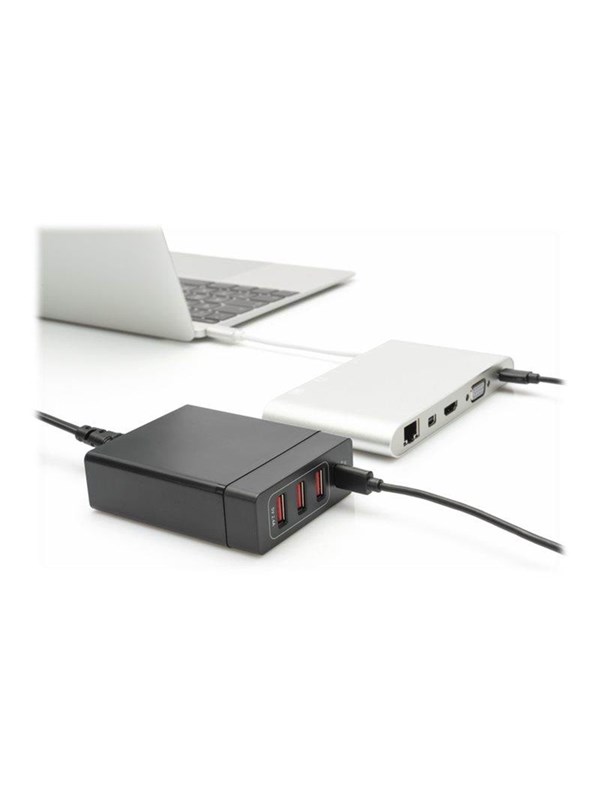 DIGITUS power adapter - USB USB-C - 72 Watt