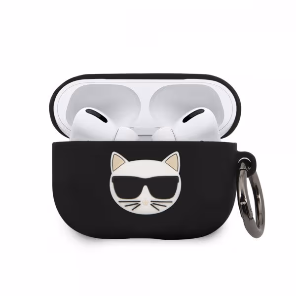 Karl Lagerfeld AirPods Pro Deksel Choupette Svart
